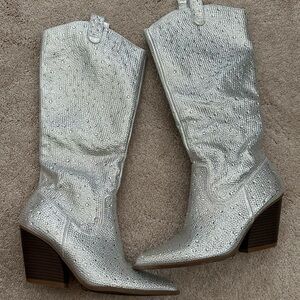 Rhinestone cowgirl boots